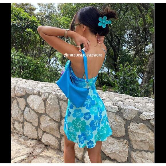 ZARA BLOGGER FAVE!!! Printed Slip Dress NWT - Picture 7 of 16